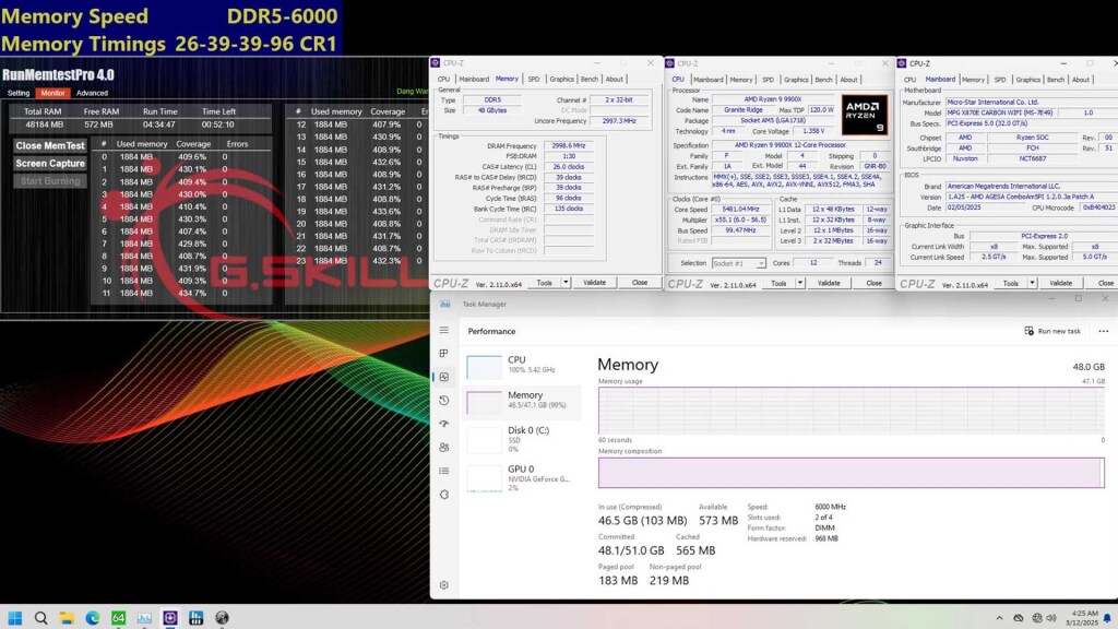 G.SKILL annonce les kits de mémoire DDR5-8000 CL36 24GBx2, DDR5-6000 CL28 192GB (48GBx4), DDR5-6000 CL26 24GBx2 pour la plate-forme AMD 4 mémoire DDR5 6000 CL26 2 G.Skill