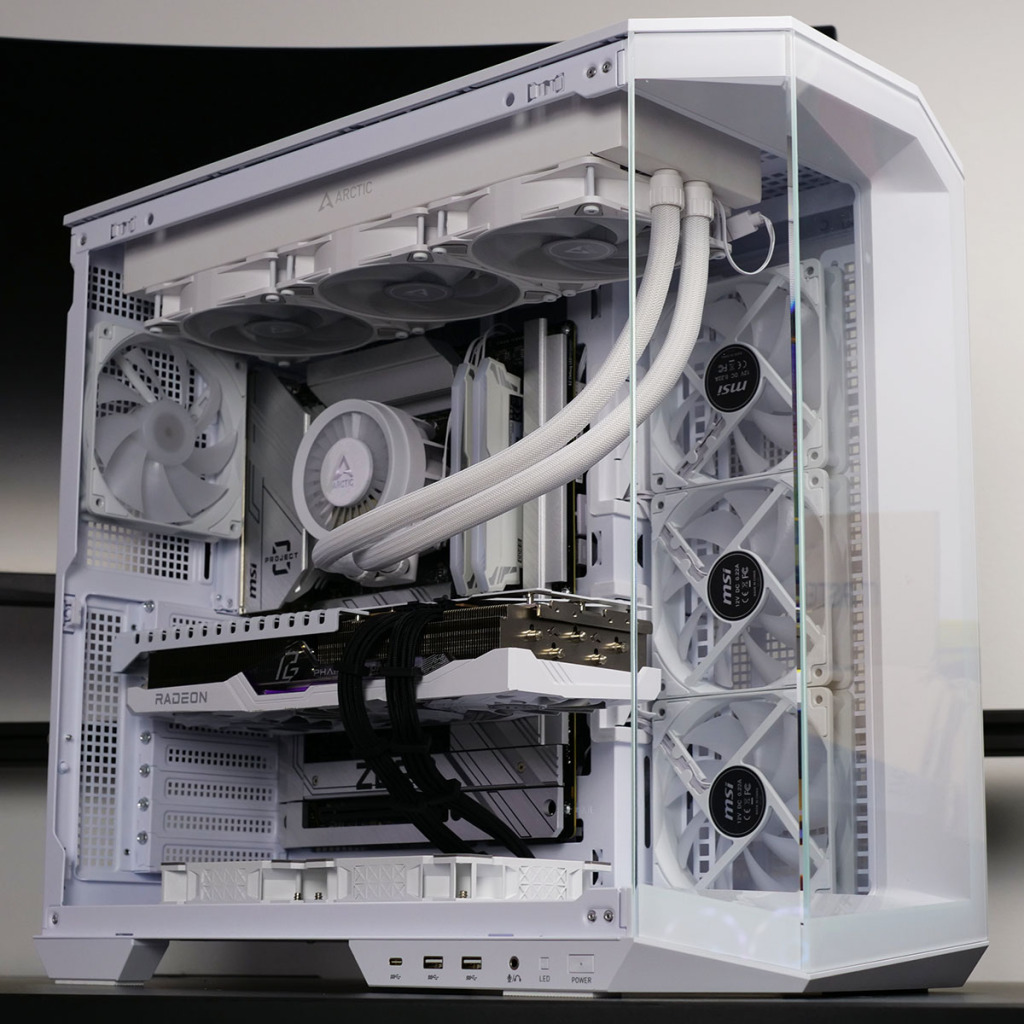 msi mag pano 100r pz white build zero project 03