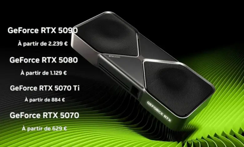NVIDIA ajuste les prix des GeForce RTX 50 en Europe, mais l’impact reste limité 1 nvidia rtx 50 msrp ajusté
