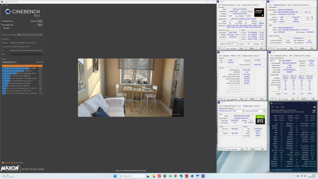 ryzen 9950x3d overclocking PBO
