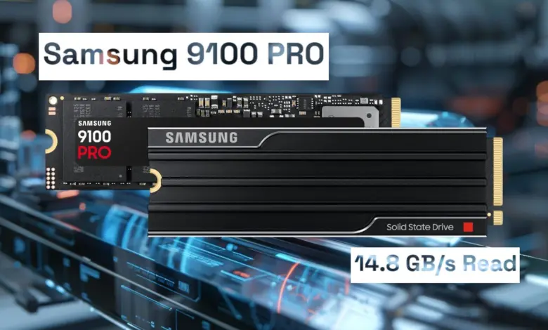 Le SSD Samsung 9100 PRO débarque avec des vitesses fulgurantes 1 samsung ssd pcie5 9100 pro