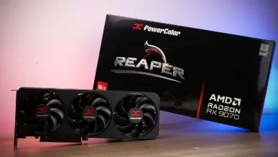 test amd radeon rx 9070 powercolor reaper