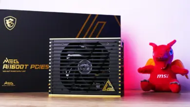 test msi meg ai1600t pcie5 atx 3.1