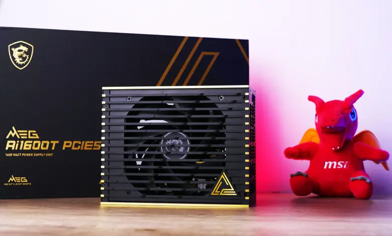 test msi meg ai1600t pcie5 atx 3.1