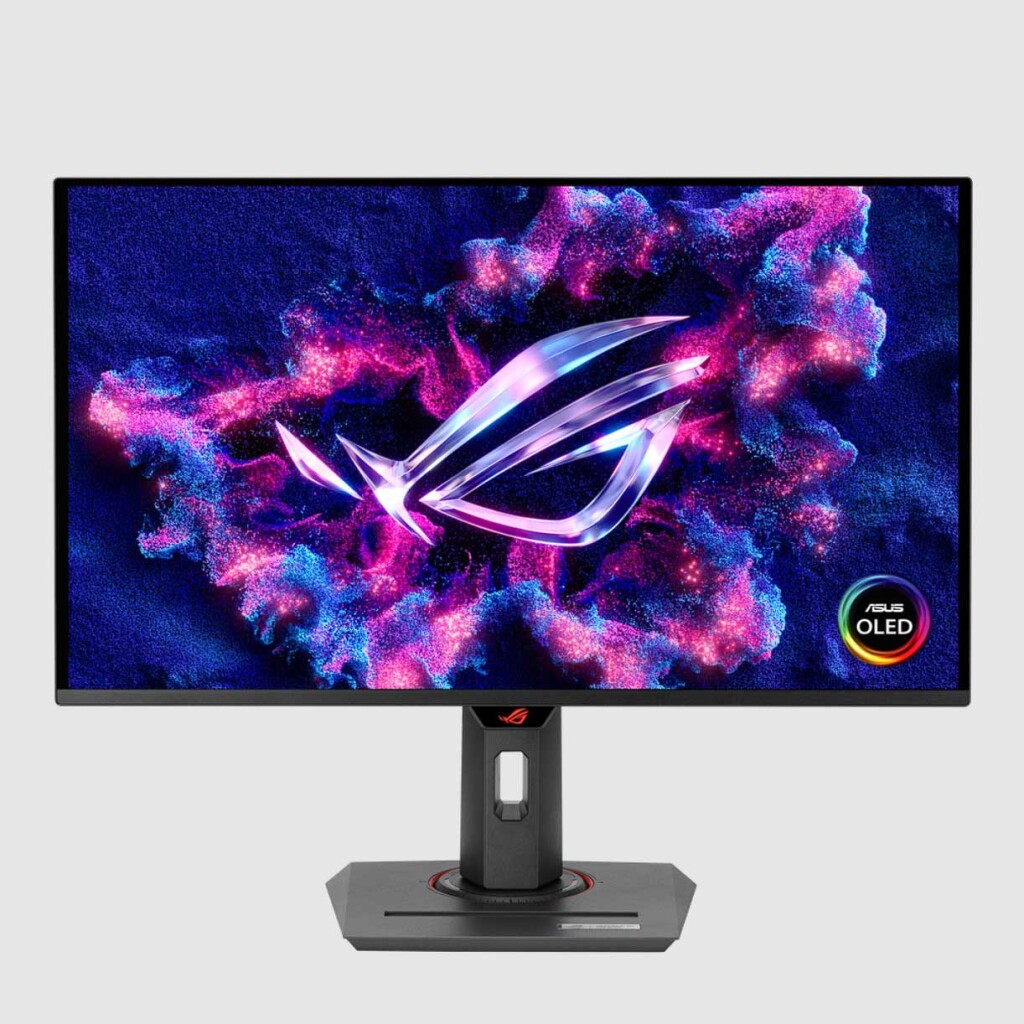 ASUS ROG annonce la disponibilité du Strix OLED XG27UCDMG : 27 pouces 4K, 240 Hz et technologie OLED Anti-Flicker 2.0 2 ASUS ROG Strix OLED XG27UCDMG face