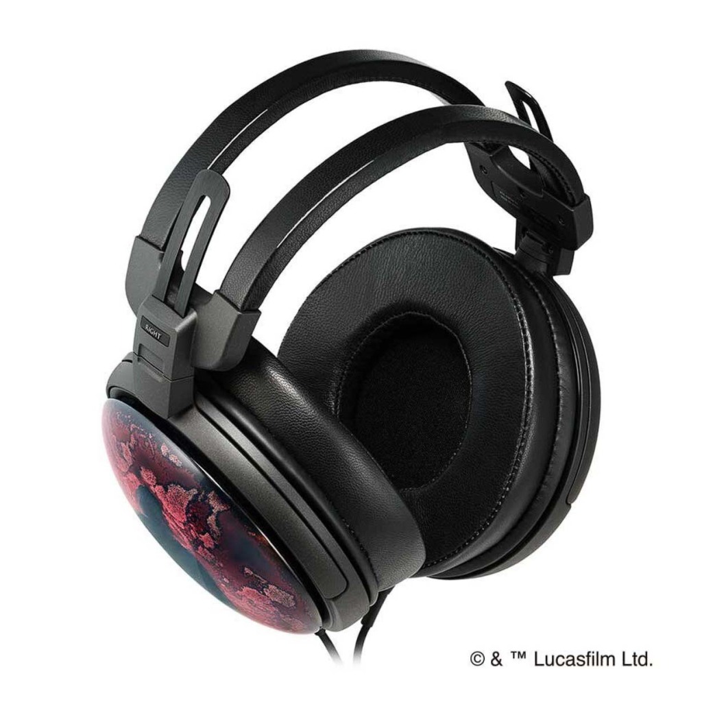 Seulement 10 exemplaires pour ce casque Dark Vador d’Audio-Technica 4 Casque Dark Vador Audio-Technica bandeau