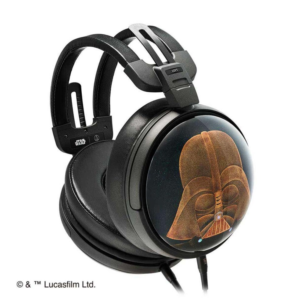 Seulement 10 exemplaires pour ce casque Dark Vador d’Audio-Technica 2 Casque Dark Vador Audio-Technica left