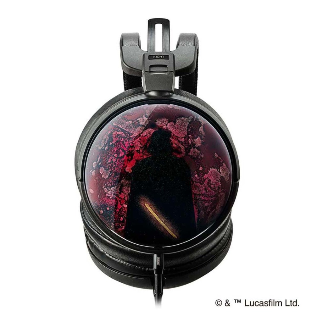Seulement 10 exemplaires pour ce casque Dark Vador d’Audio-Technica 3 Casque Dark Vador Audio-Technica right