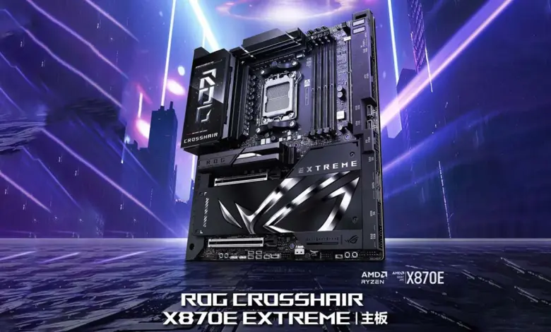 ASUS dévoile officiellement en Chine la ROG Crosshair X870E Extreme : une carte mère suréquipée taillée pour les Ryzen 9000 1 Crosshair X870E Extreme china