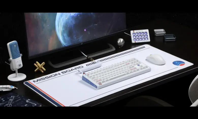 Drop et BETHESDA lancent une collection de claviers inspirée de Starfield 1 DROP Starfield Couv
