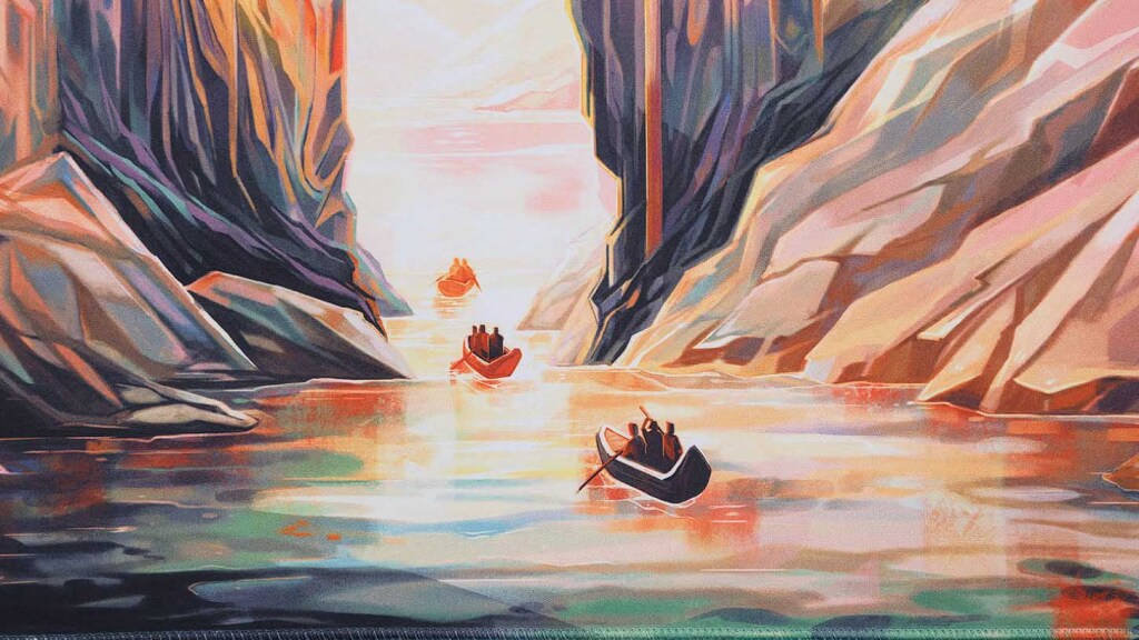 Drop présente le tapis de bureau Le Seigneur des Anneaux Argonath 5 Drop Le Seigneur des Anneaux Argonath 4