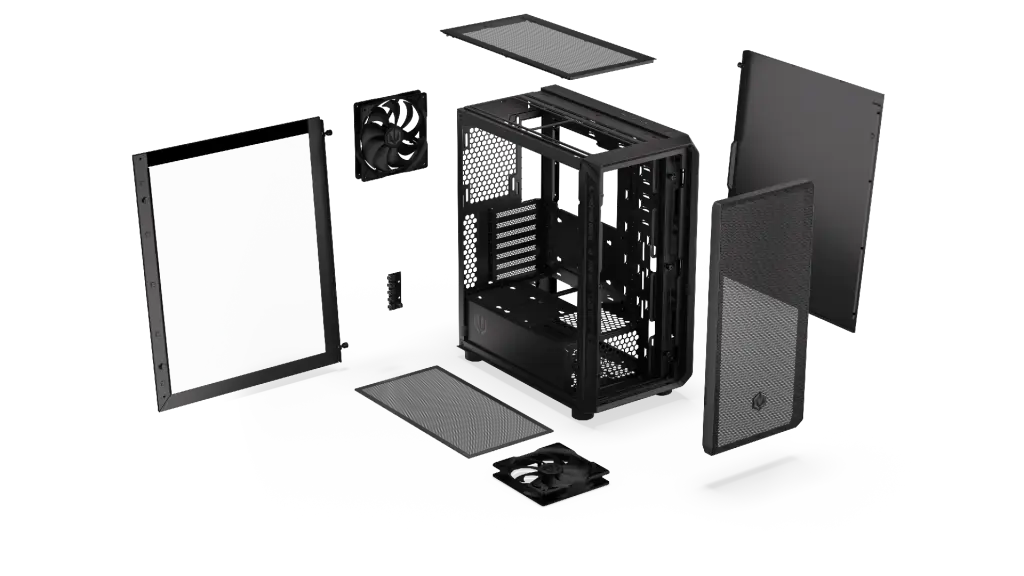 ENDORFY Arx 500 Core : Le boîtier bien ventilé qui ne vous ventile pas le portefeuille ? 2 EY2A016 endorfy arx 500 core 01