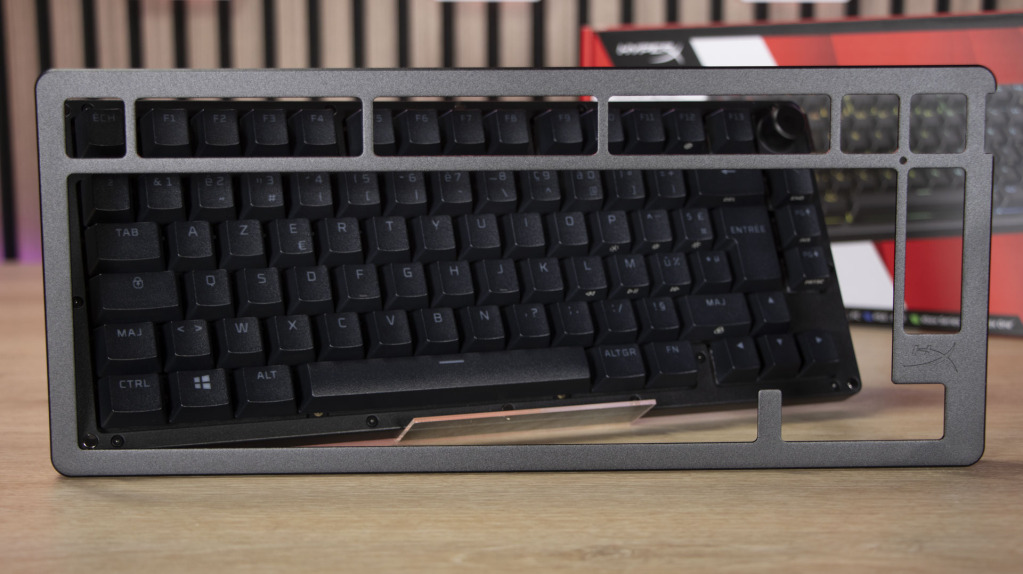 HyperX Alloy Rise 75 plaque supérieure amovible
