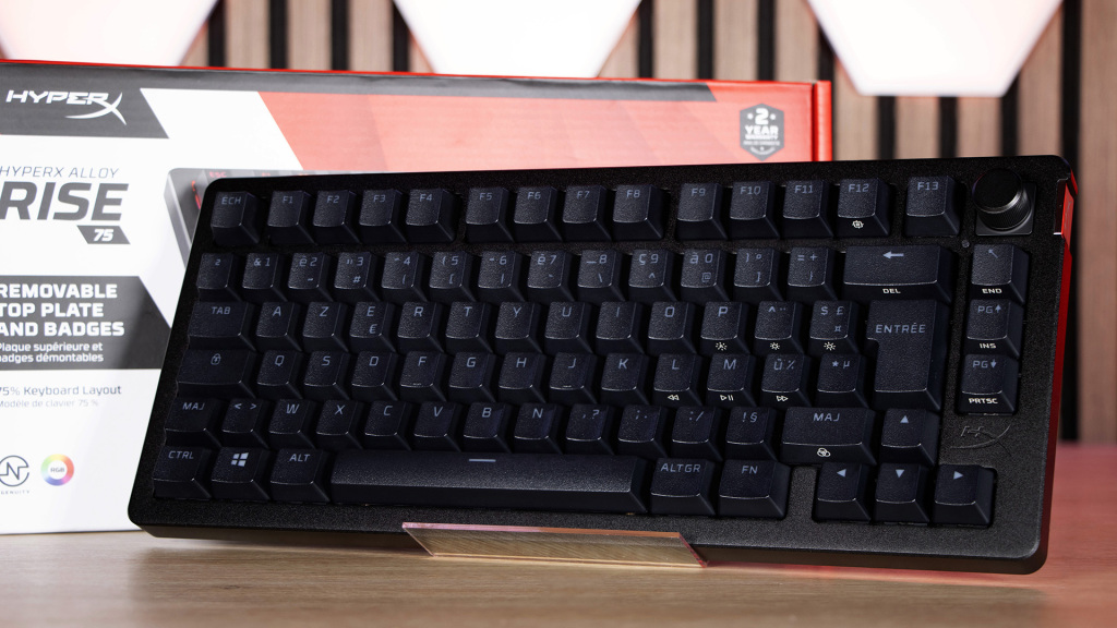HyperX Alloy Rise 75 vue globale