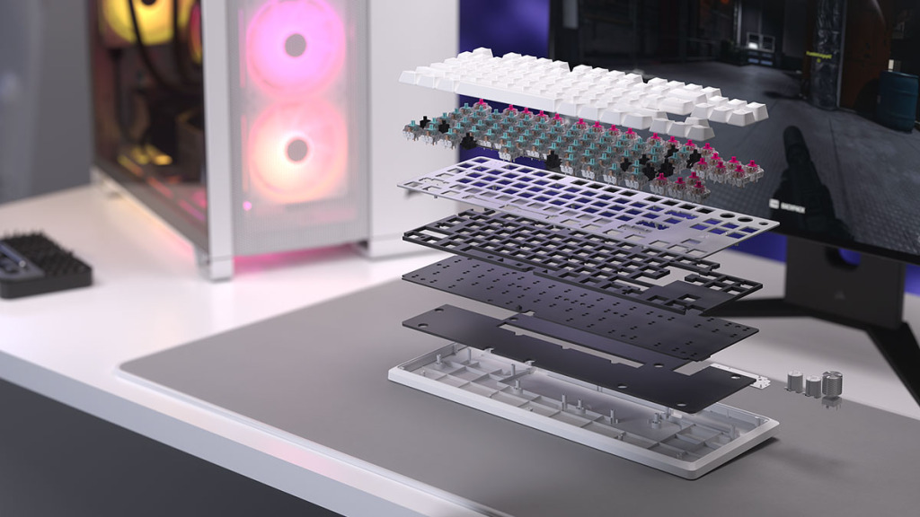 K70 PRO TKL isolation