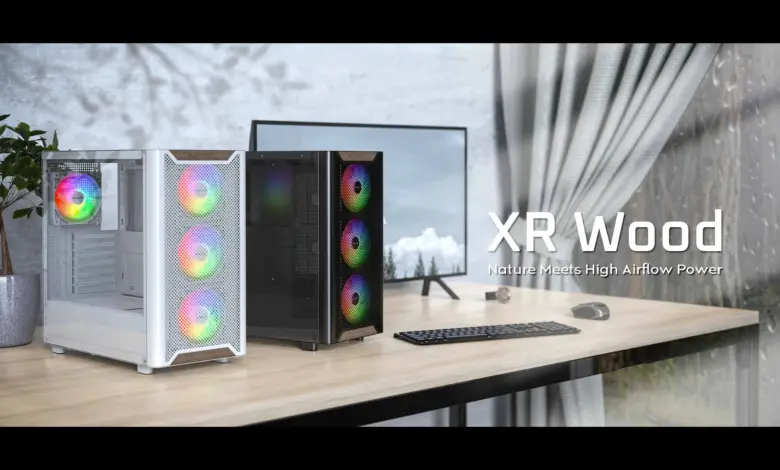 MONTECH XR WOOD : un boîtier ATX avec façade en bois de noyer 1 MONTECH XR WOOD Couv