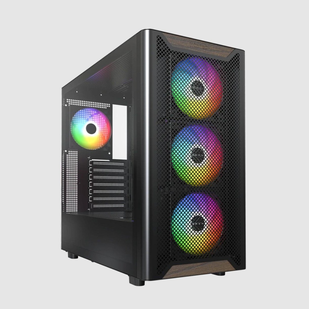 MONTECH XR WOOD : un boîtier ATX avec façade en bois de noyer 2 MONTECH XR WOOD façade