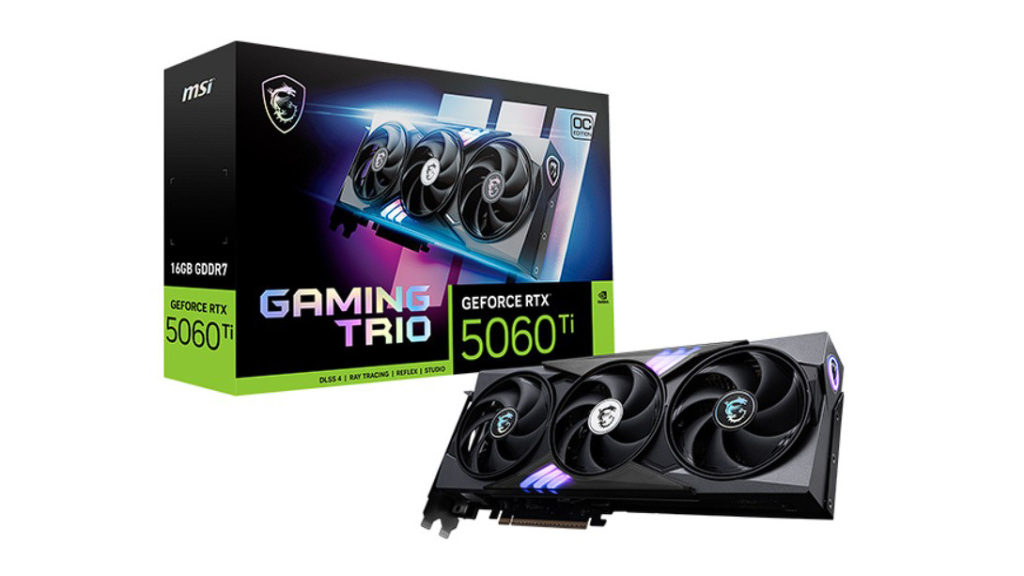 MSI lance les cartes graphiques NVIDIA GeForce RTX 5060 3 MSI RTX 5060 Gaming Trio