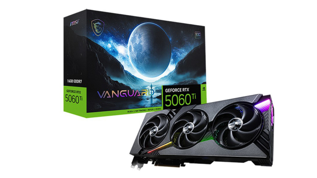MSI lance les cartes graphiques NVIDIA GeForce RTX 5060 2 MSI RTX 5060 Vanguard