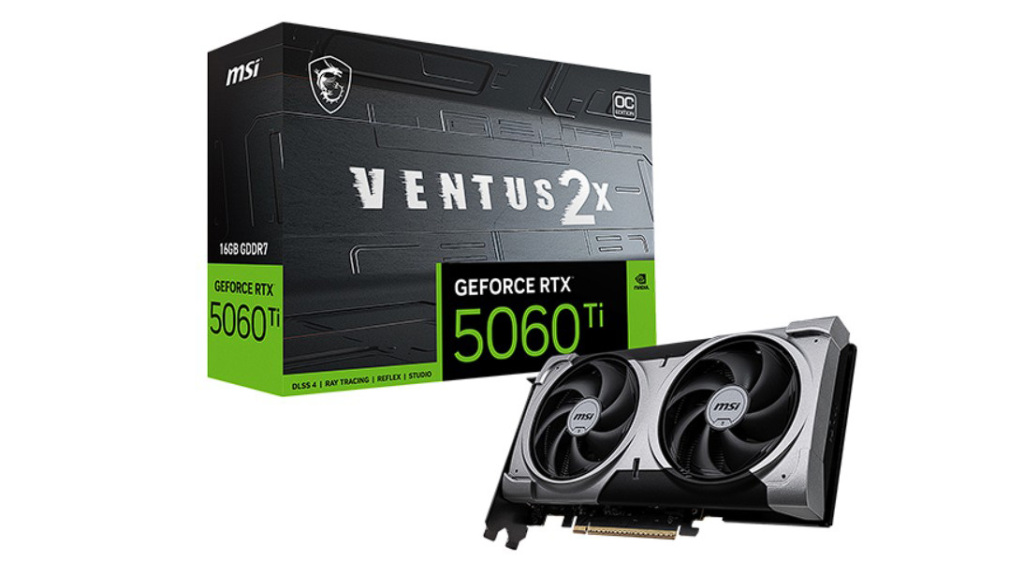 MSI lance les cartes graphiques NVIDIA GeForce RTX 5060 5 MSI RTX 5060 Ventus