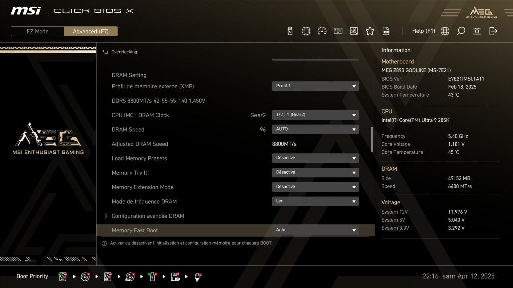 MSI Overclocking [2025 04 12 22 16 06]