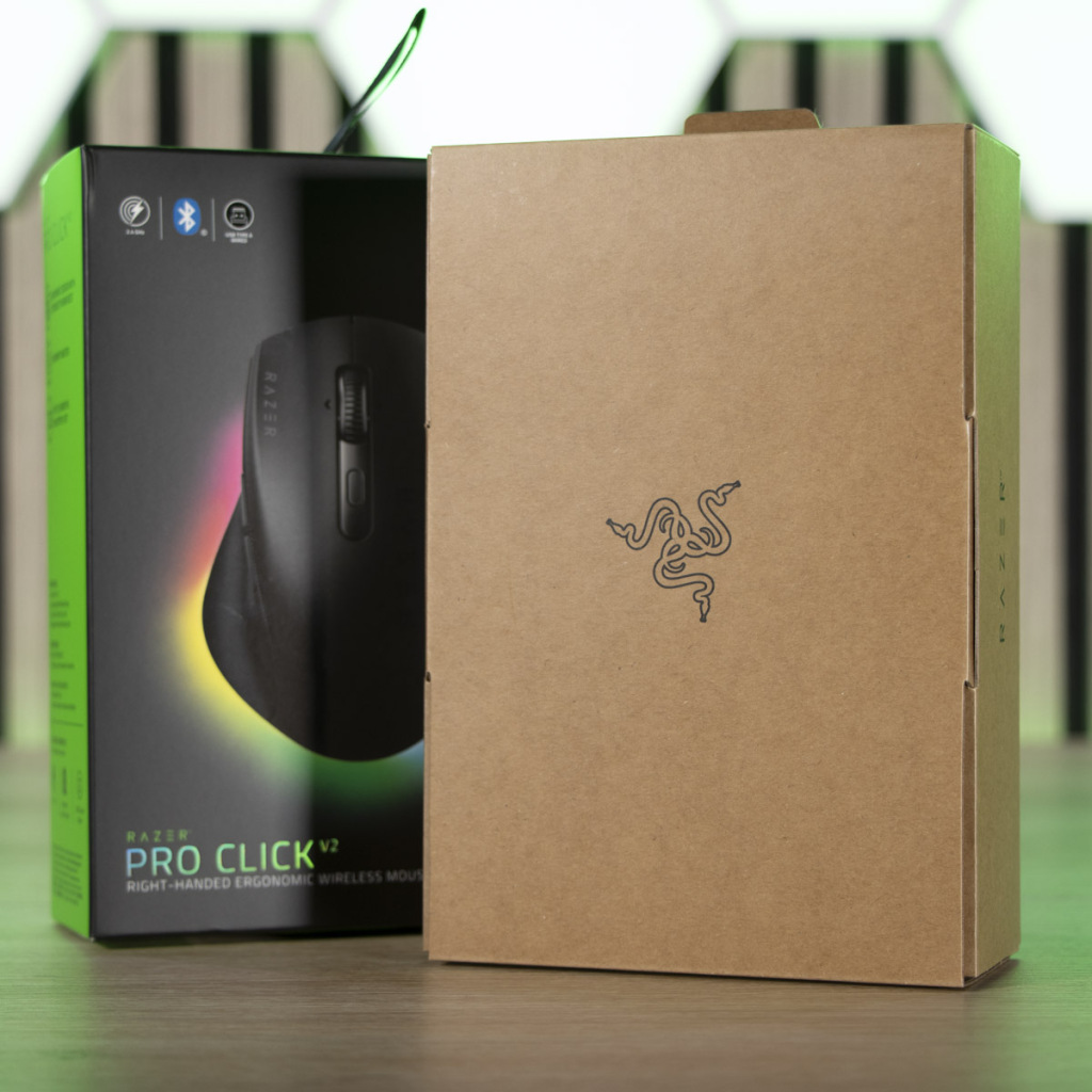 RAZER Pro Click V2 carton principal