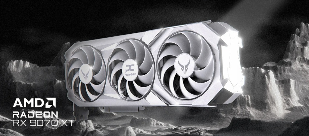RX 9070 XT Red Devil Spectral White : la même puissance, dans un écrin blanc immaculé 2 RX 9070 XT Red Devil Spectral White 01