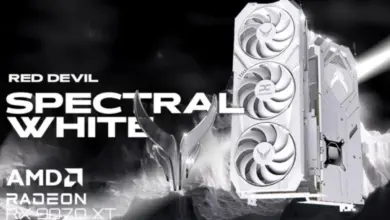 RX 9070 XT Red Devil Spectral White