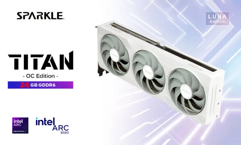 Intel Arc Battlemage 24 Go : rumeur enflée ou vrai teasing raté chez SPARKLE ? 1 SPARKLE intel Arc Battlemage 24 gb vram
