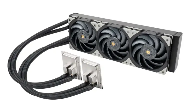 SilverStone XE360PDD, AiO double pompe et double bloc CPU pour serveurs et stations de travail 1 aio serveur workstation silverstone xe360pdd