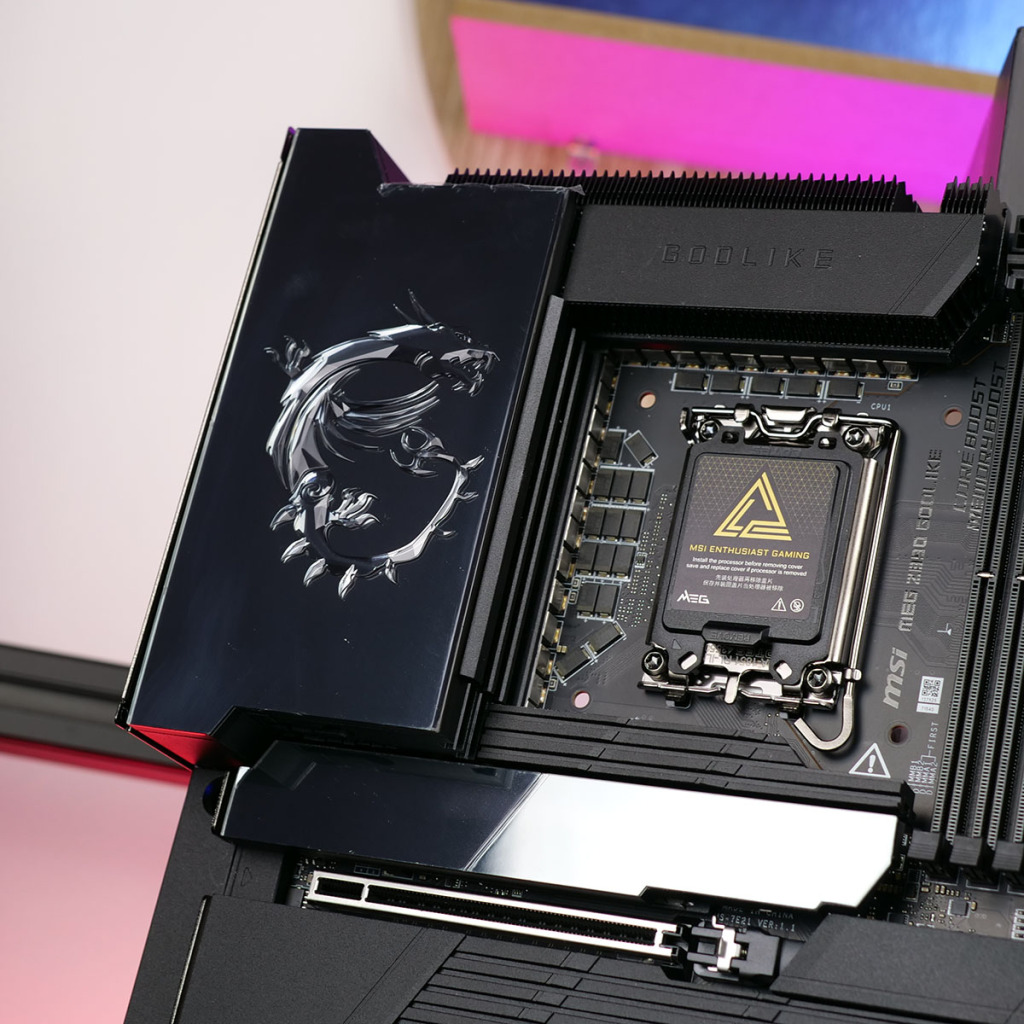 meg z890 godlike heatsink