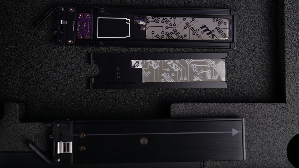 meg z890 godlike unboxing carte m2 xpander z gen5 slots