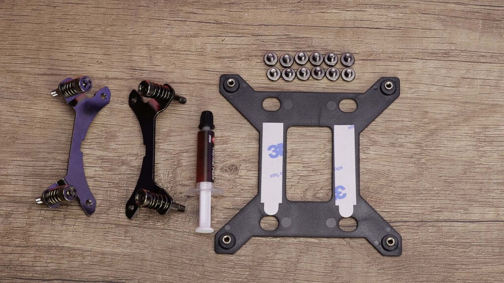 msi mag coreliquid a13 360 unboxing fixations
