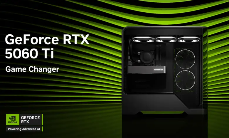 GeForce RTX 5060 TI et 5060 : NVIDIA mise sur le milieu de gamme boosté au DLSS 4 1 nvidia geforce rtx 5060 ti