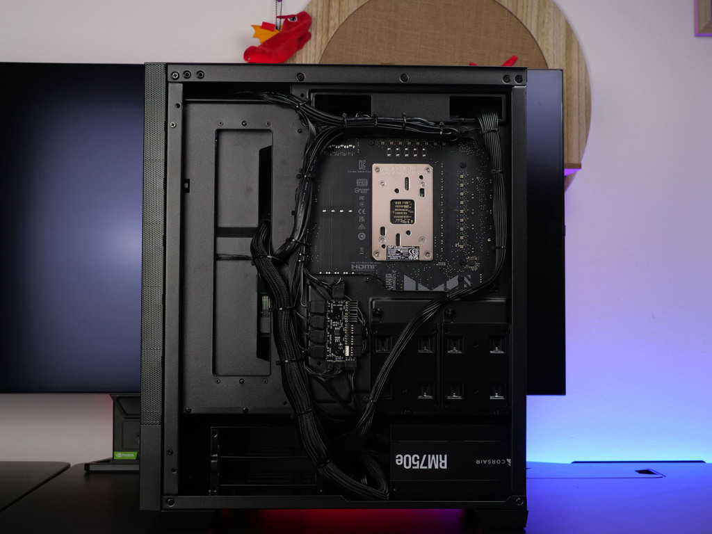 test pcspecialist pc gaming ryzen9000 rx9070 cable management