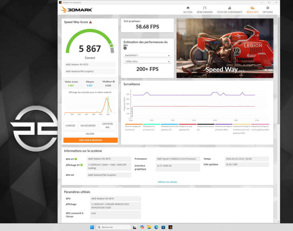 test pcspecialist pc gaming ryzen9000 rx9070 speed way