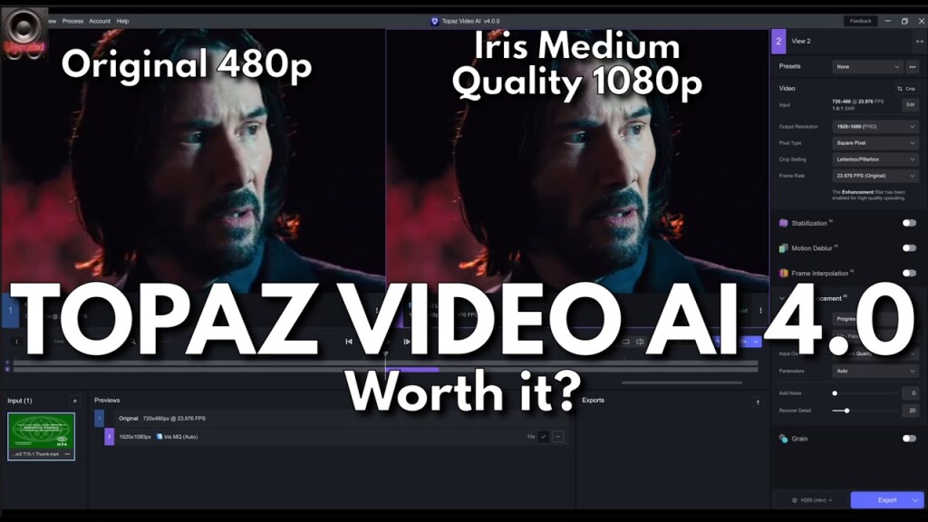 topaz video ai 4