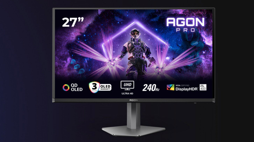 AGON by AOC présente un moniteur de jeu UHD avec QD-OLED 2 AGON by AOC AG276UZD face