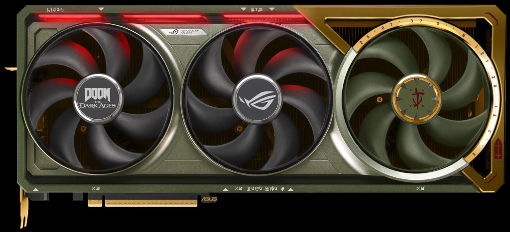 ASUS ROG Astral RTX 5080 DOOM Edition : une carte graphique collector entre hommage et démesure 2 ASUS ROG Astral RTX 5080 DOOM Edition 03