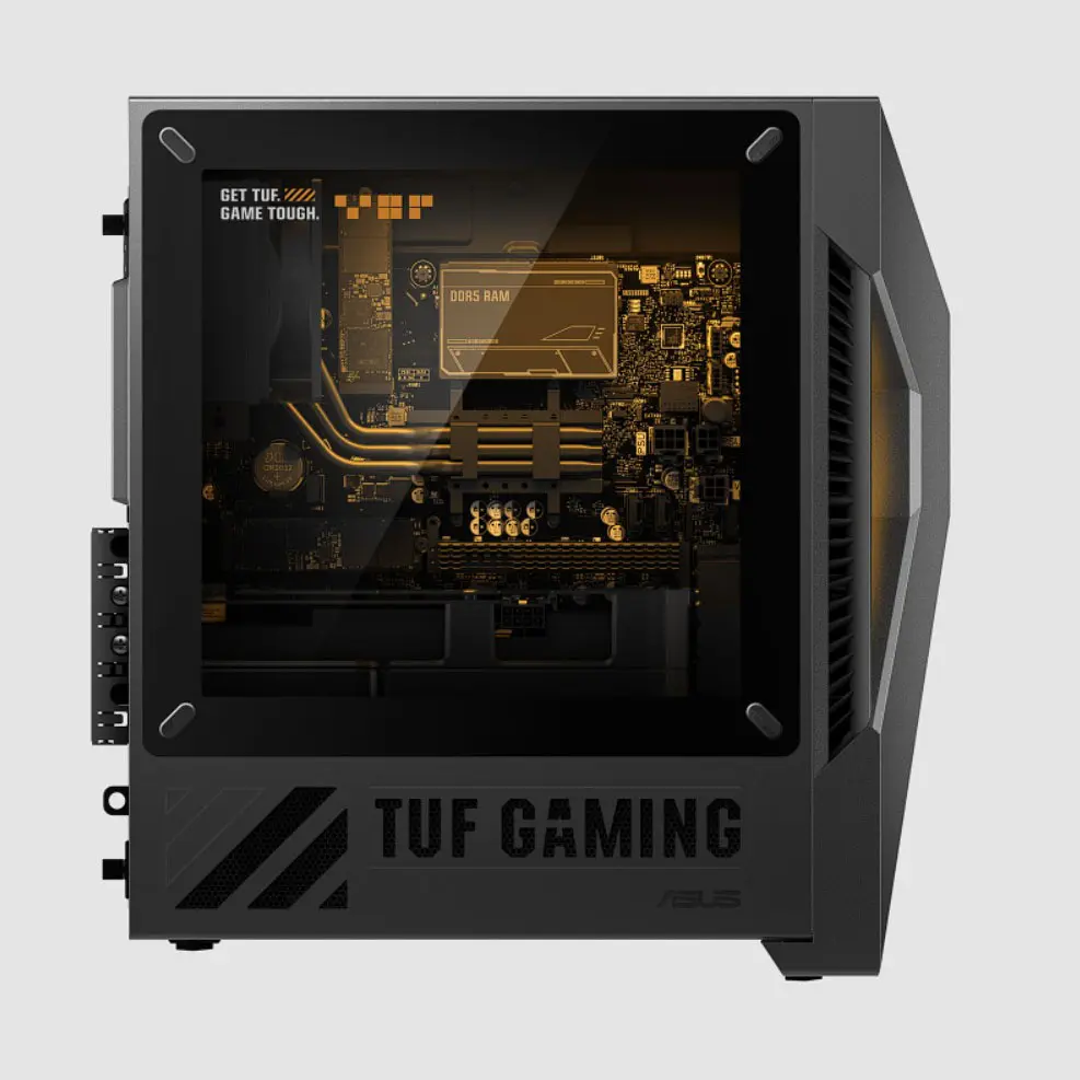 ASUS annonce les ordinateurs de bureau TUF Gaming T500 3 ASUS TUF Gaming T500 côté