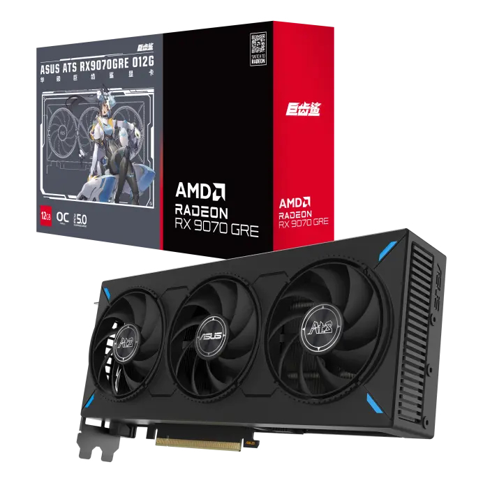 AMD Radeon RX 9070 GRE: La nouvelle carte graphique qui redéfinit le rapport performance/prix ? 4 ATX RX 9070 GRE
