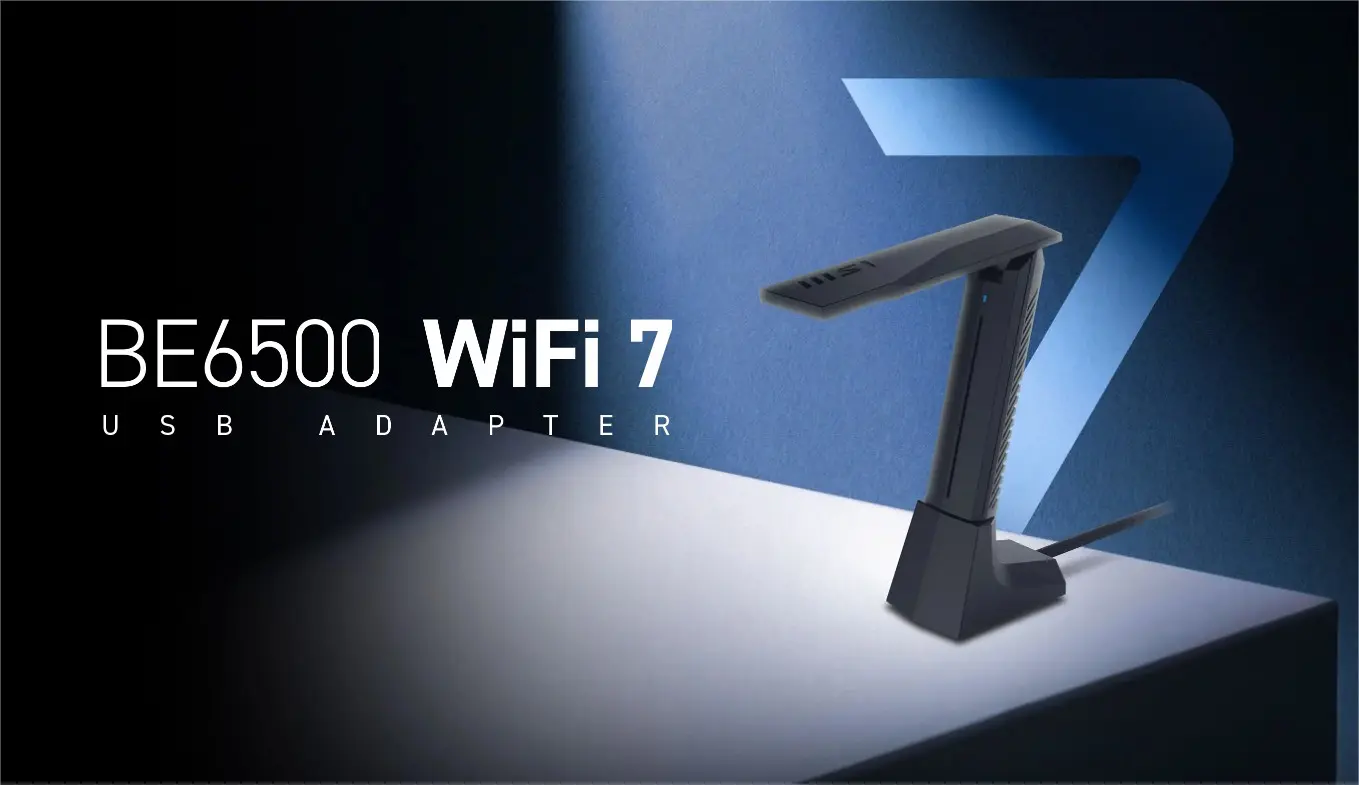 Adaptateur USB BE6500 Wi Fi 7 MSI