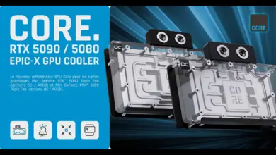 Les waterblocks Alphacool Core pour PNY RTX 5080 et 5090 sont prêts 21 Alphacool Core Geforce RTX 5090 EPIC X Couv