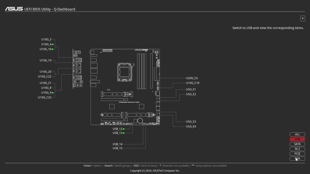 Asus Q Dashboard usb