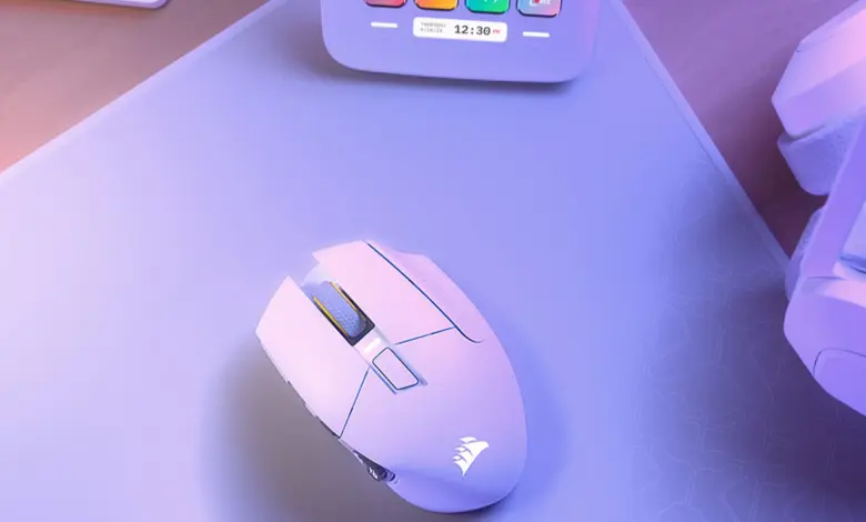 CORSAIR et Elgato intègrent Native Stream Deck au nouveau SCIMITAR ELITE WIRELESS SE 1 COMPUTEX CORSAIR SCIMITAR ELITE Elgato Couv