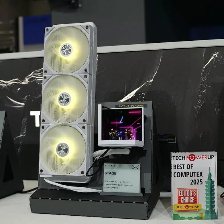 TRYX fait sensation au COMPUTEX avec des produits de pointe 5 COMPUTEX TRYX Stage