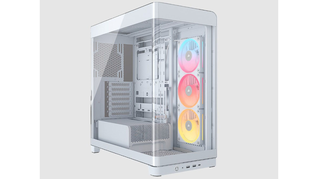 CORSAIR dévoile des boîtiers révolutionnaires et un système de refroidissement optimisé pour les GPU NVIDIA RTX série 50 au Computex 2025 3 CORSAIR COMPUTEX 2025 FRAME 4500X