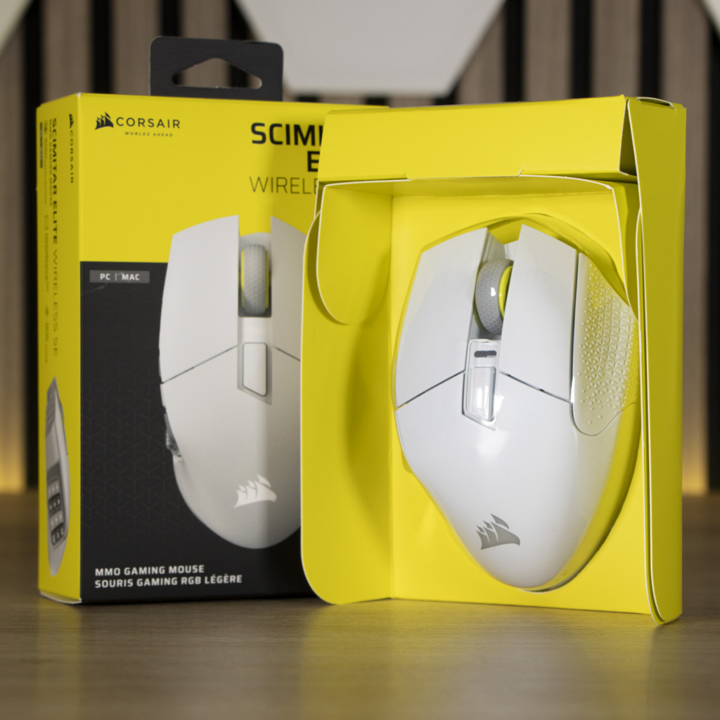 CORSAIR Scimitar Elite Wireless SE déballage