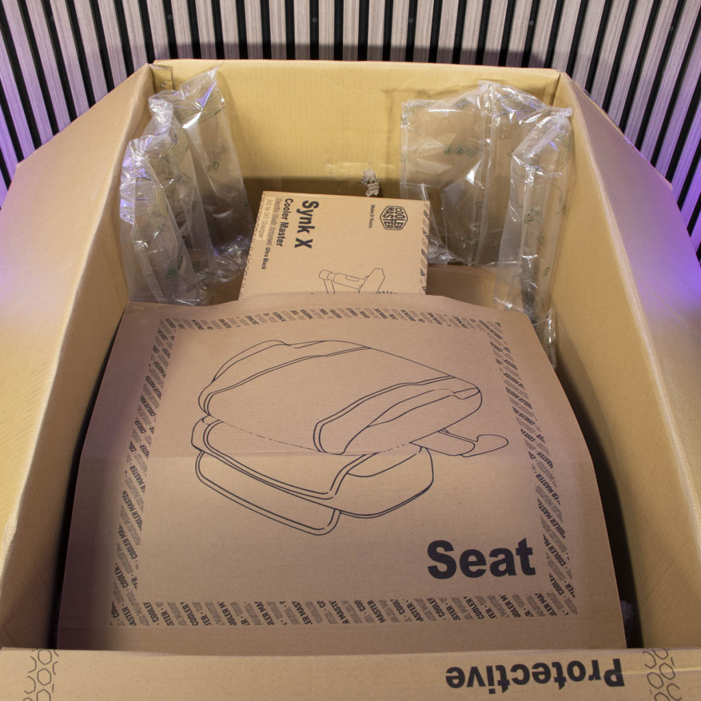 Cooler Master Synk X emballage deuxième carton