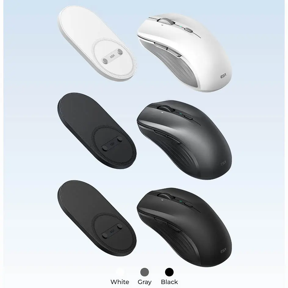 ESR MagMouse : une souris sans fil avec fixation magnétique 2 ESR MagMouse couleurs